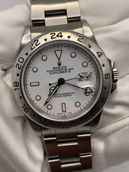 Rolex Explorer II Polar with Tritium Creamy Patina