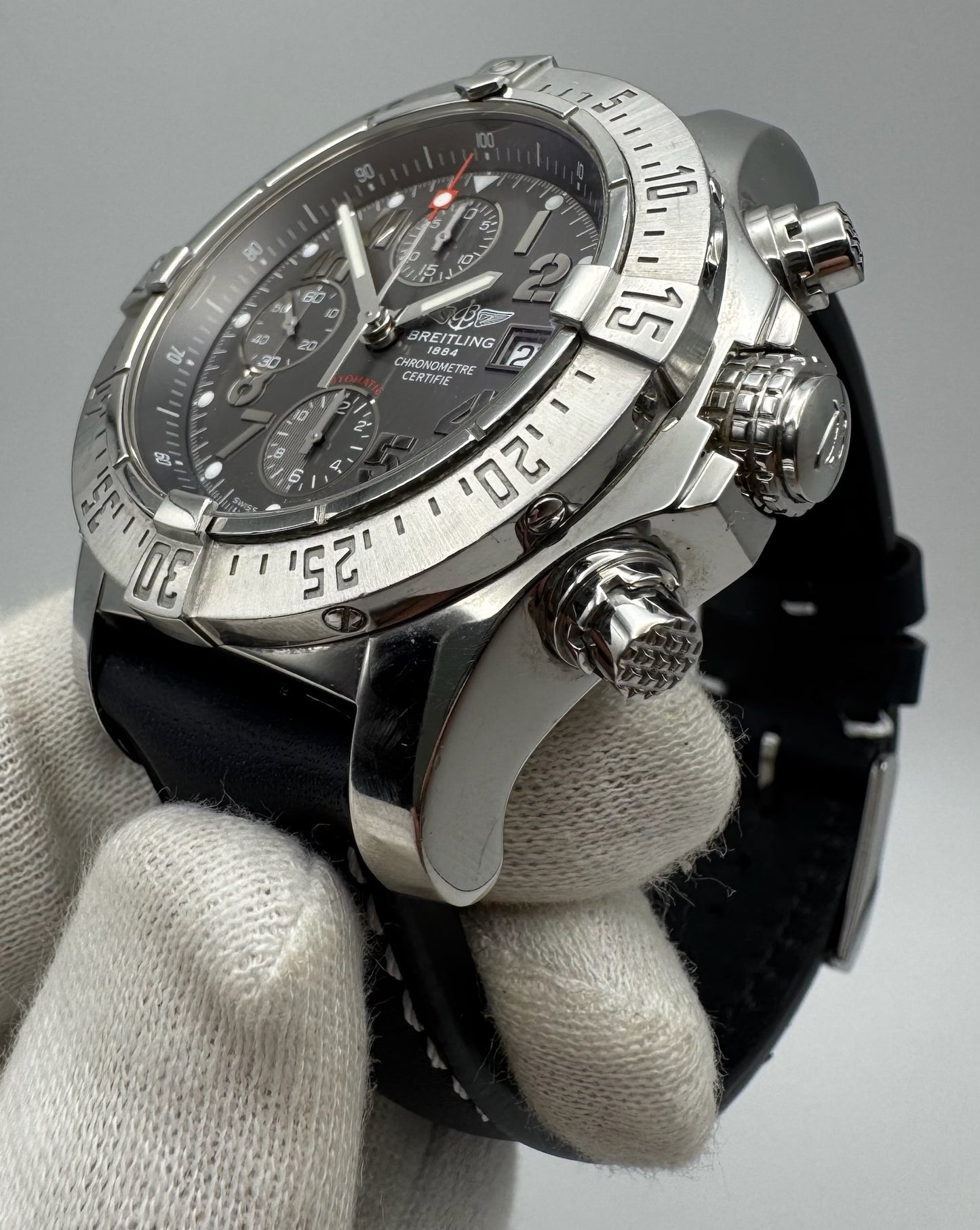 Breitling Avenger Skyland Steel Grey Dial (Unpolished)