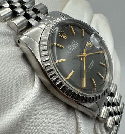 Rolex Datejust 36 with Tropical Dial Pie Pan Olive Green Unique Double Tritium