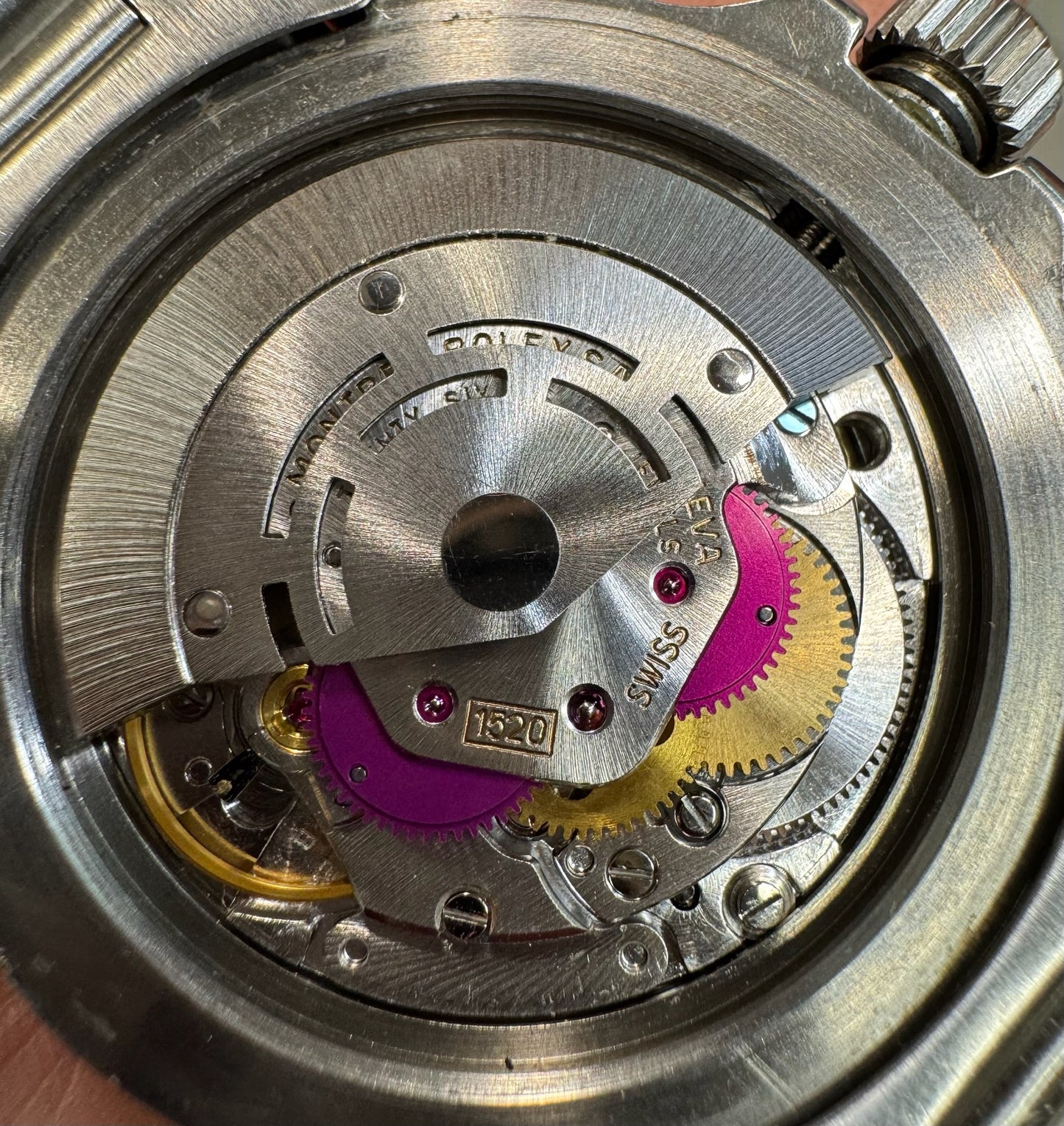 Rolex Submariner 5513 Glossy Dial Yellow Patina 1984 (Full-Set/Unpolished)