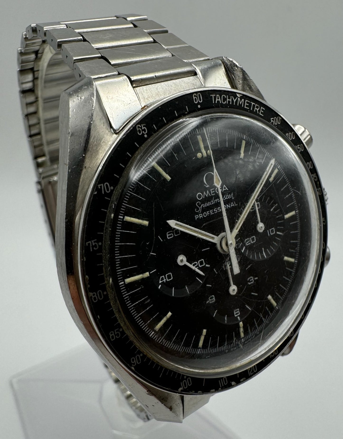 Omega Speedmaster with Black Step Dial 1969