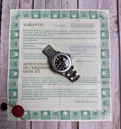Rolex Submariner Date 1680 Ghost Bezel 1978 (Full-Set)
