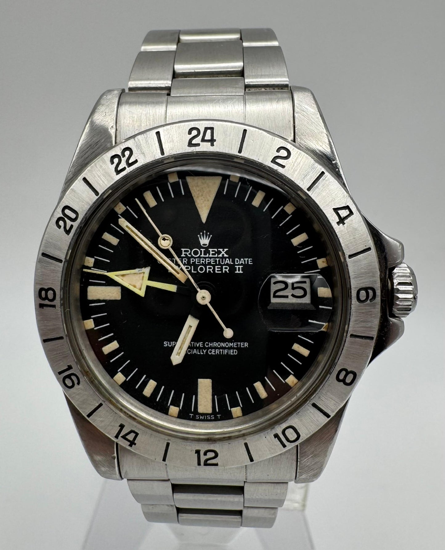 Rolex Explorer II 1655 MK2 Lollipop Full Steel 1972 (Full-Set/Serviced)