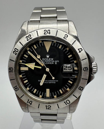Rolex Explorer II 1655 MK2 Lollipop Full Steel 1972 (Full-Set/Serviced)