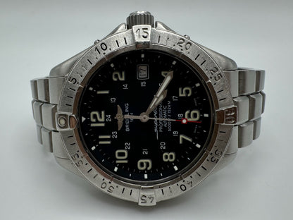 Breitling Superocean Black Dial 41