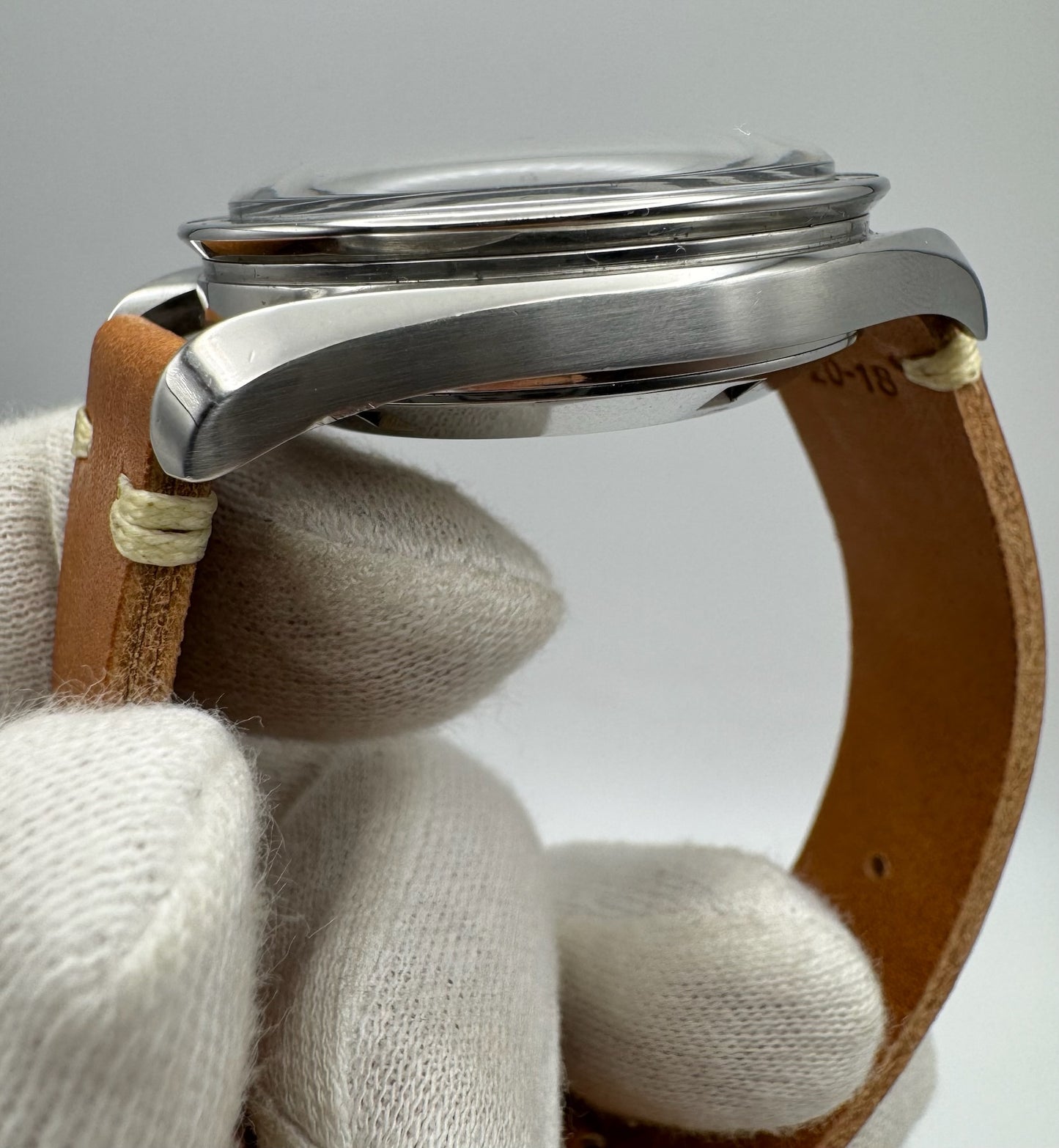 Omega Speedmaster Professional Moonwatch Tropical Brown Dial Heavy Patina Blue Insert 1969 (Serviced)