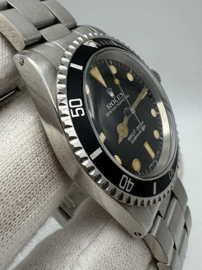 Rolex Submariner No Date 5513 Full Steel MK1 “Maxi Dial” (Serviced)