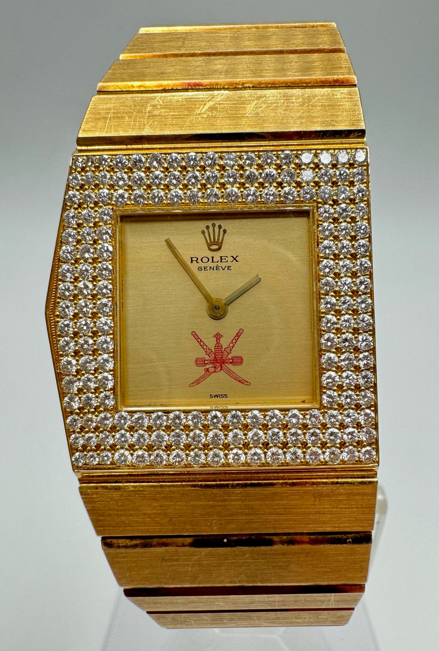 Rolex Cellini King Midas Yellow Gold with Factory Diamonds Kabouss “Khanjar” (NOS / Full-Set)