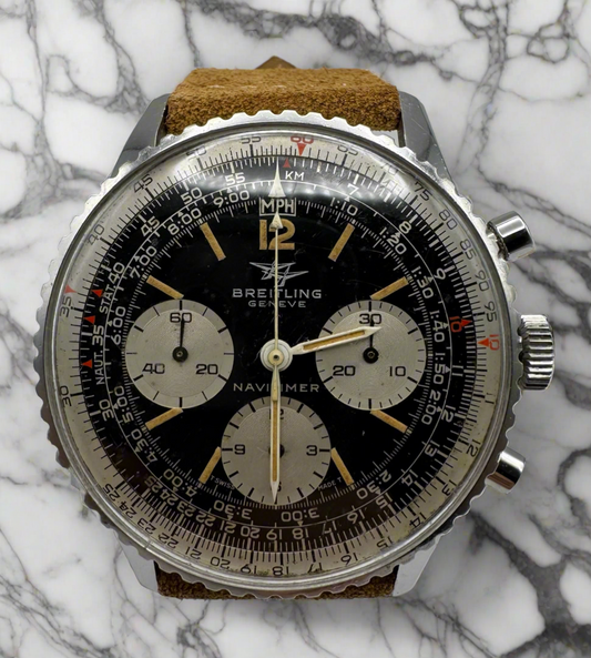 Breitling Navitimer Vintage Navitimer 806 Steel Heavy Patina (Unpolished/Serviced)