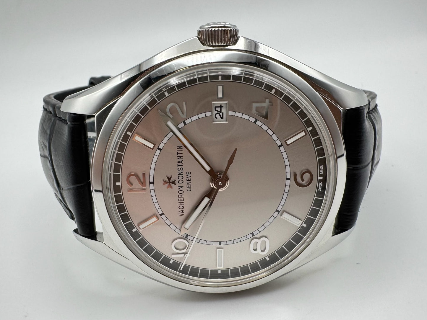 Vacheron Constantin Fiftysix Steel Grey Dial (Papers/Unpolished)