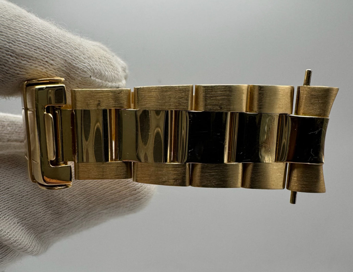 Rolex Submariner Date Full Yellow Gold Bracelet 18K No Stretch (Excellent)