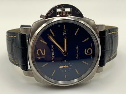 Panerai Luminor Due Titanium with Blue Dial