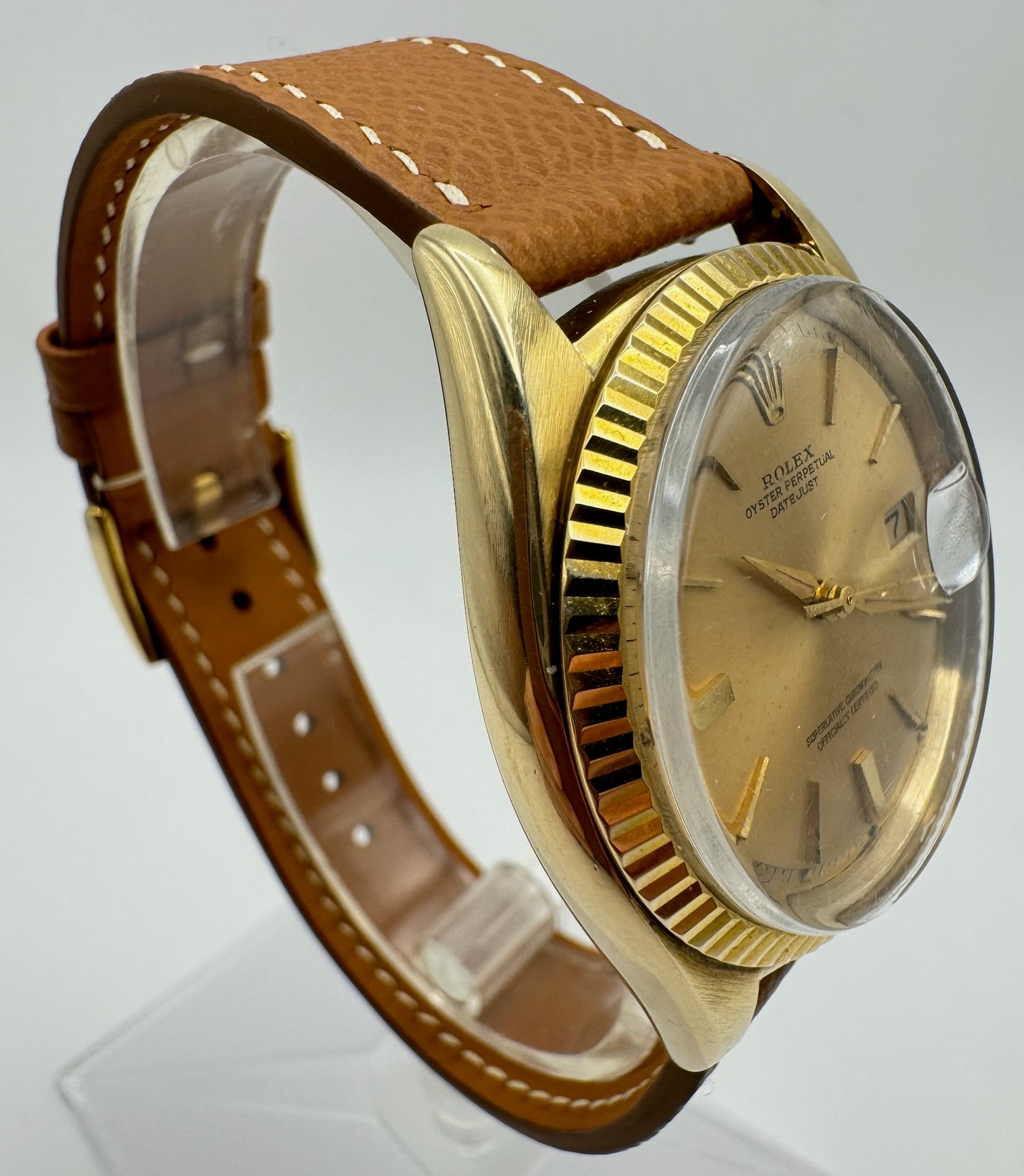 Rolex Datejust 36 with Champagne Door Stop Dial