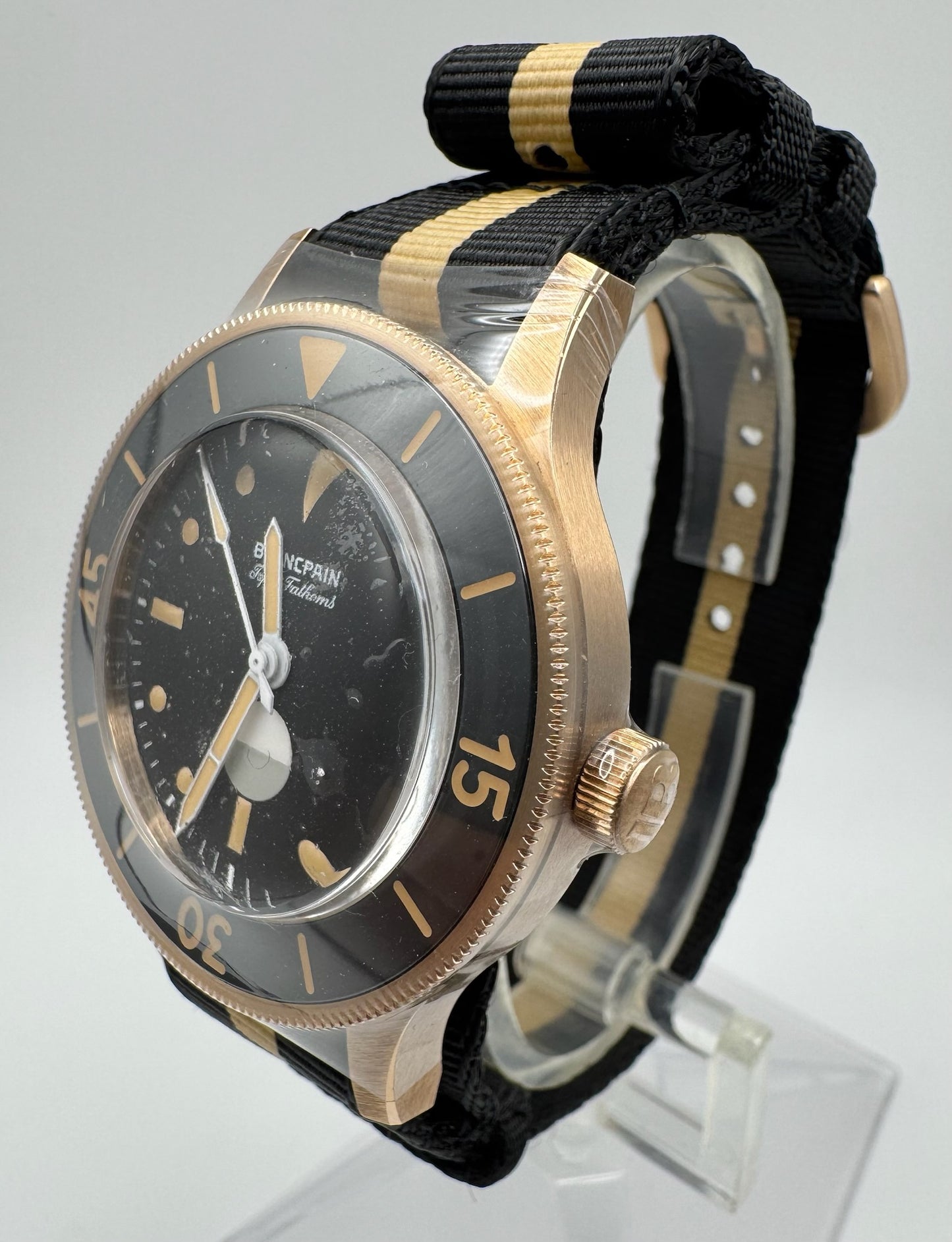 Blancpain Fifty Fathoms Mil-Spec L.E. 70th Anniversary Act 3 Bronze Gold 2024 (Unworn/Full-Set)