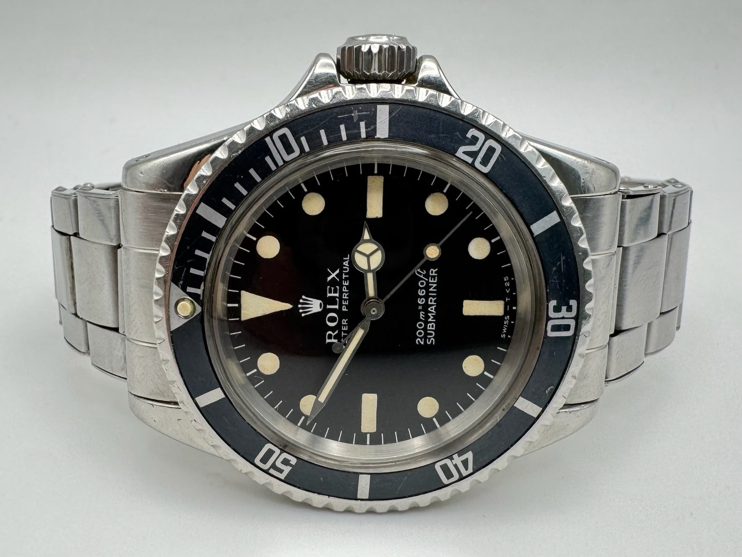 Rolex Submariner No Date 5513 Meters First Blue Insert 1968 (Full-Set)