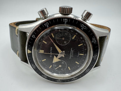 Clinton Skydiver Chronograph Broad Arrow