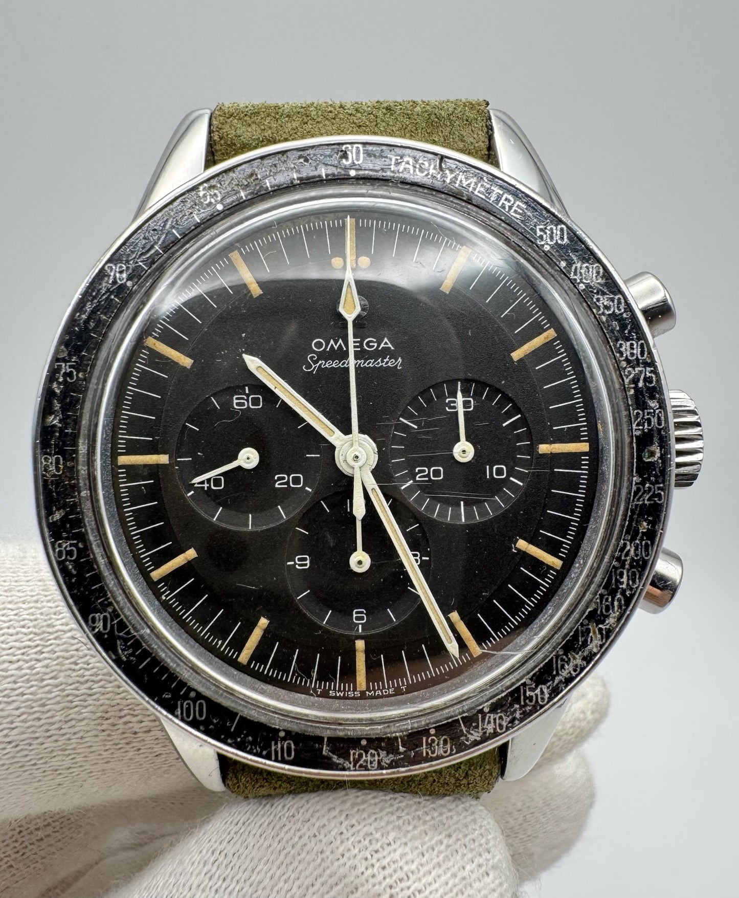 Omega Speedmaster “Ed White” Cal. 321 Tropical Dial Heavy Patina (Serviced)
