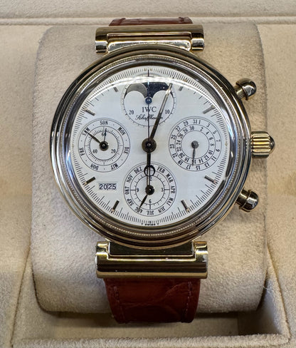 IWC Da Vinci Perpetual Calendar Chronograph Yellow Gold (Full-Set/Serviced)