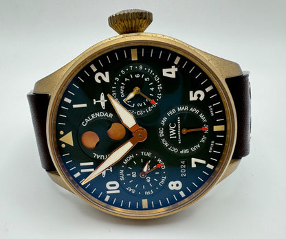 IWC Big Pilot Perpetual Calendar Spitfire Bronze #001/250 Limited (Full-Set/Warranty)