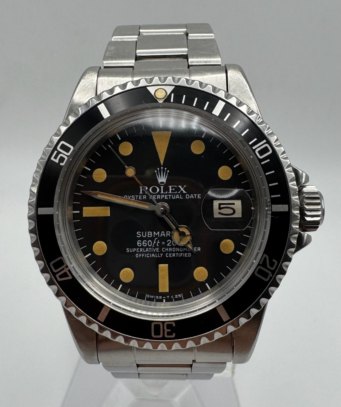 Rolex Submariner 1680 MK1 Pumpkin Patina 1981 (Full-Set/Serviced)