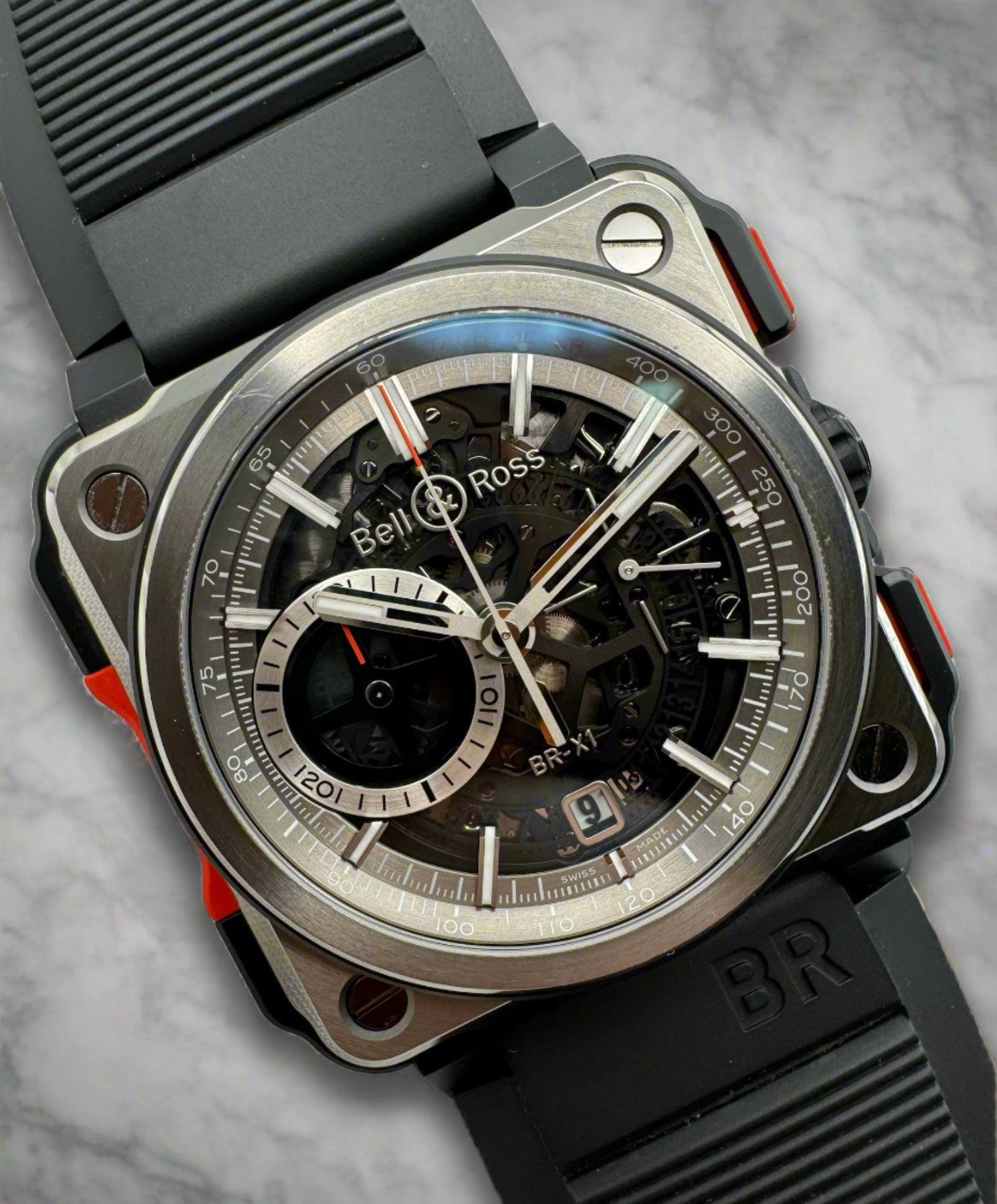 Bell & Ross BR-X1 Red Titanium/Ceramic