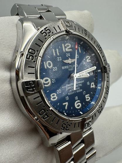 Breitling Superocean Blue Dial