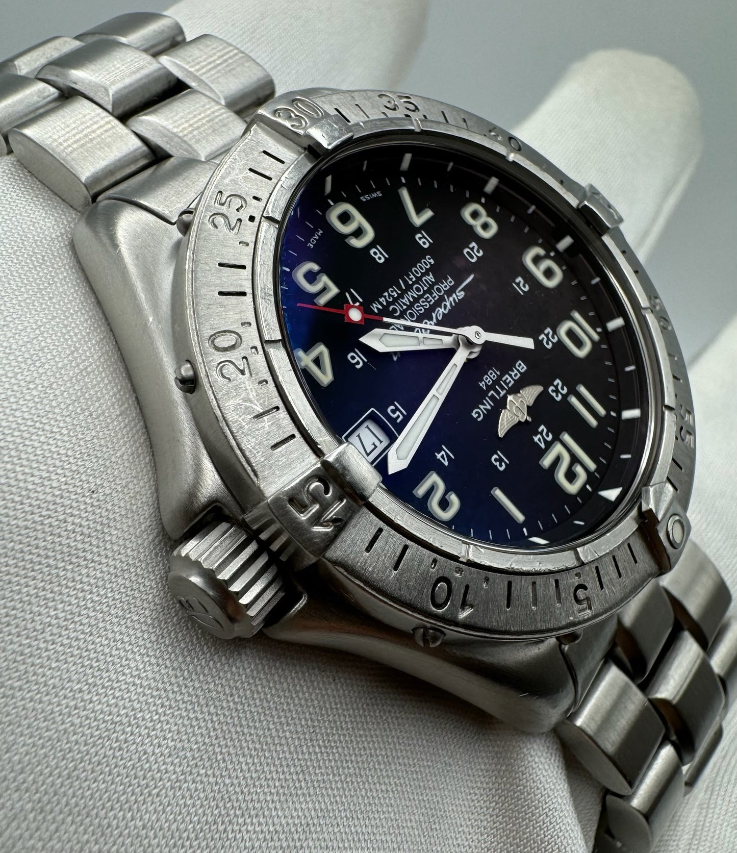 Breitling Superocean Black Dial 41