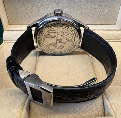 IWC Portuguese Laureus Sport For Good Foundation Blue Dial Limited Edition 1000pcs 2010 (Full-Set/Unpolished)