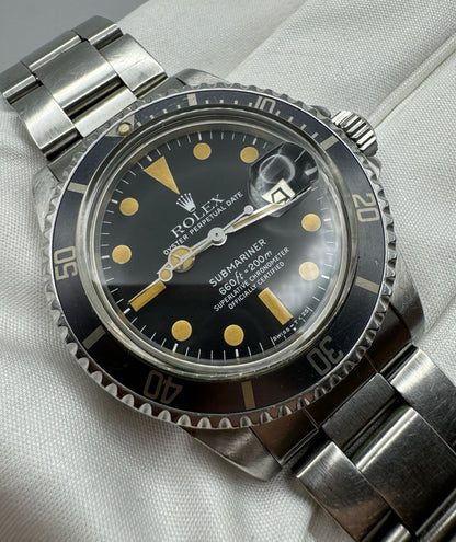 Rolex Submariner 1680 Heavy Patina (Unpolished/Full-Set)