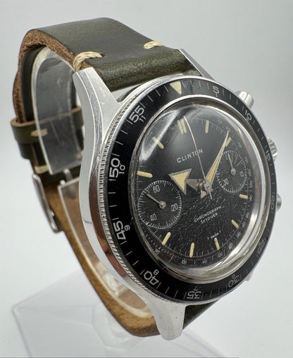 Clinton Skydiver Chronograph Broad Arrow