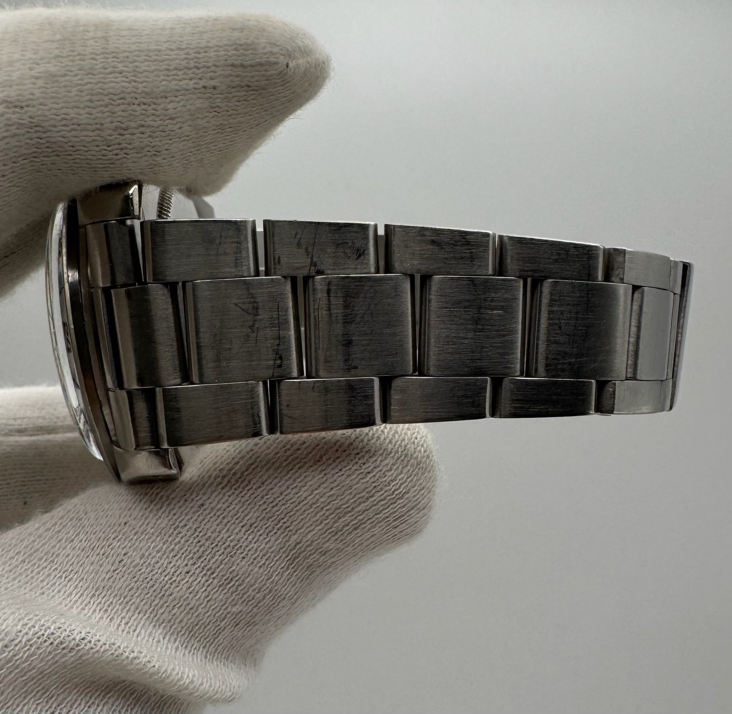 Rolex Explorer II 1655 Steve McQueen Full Steel Yellow Patina MK2 1973 (Full-Set)