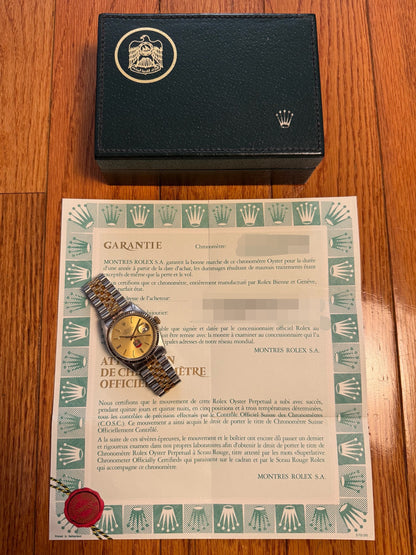 Rolex Datejust 36 UAE Logo (Full-Set)