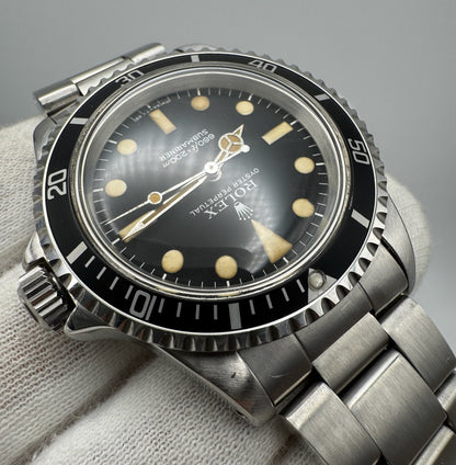 Rolex Submariner No Date 5513 Full Steel MK1 “Maxi Dial” (Serviced)