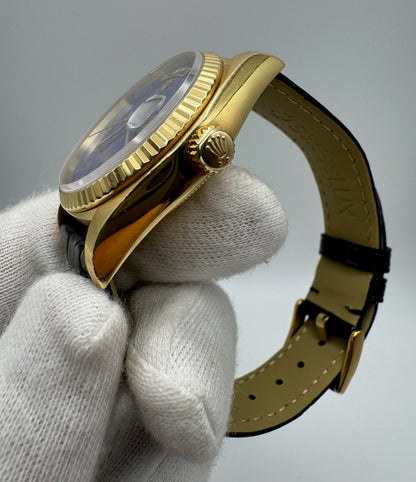 Rolex Day-Date 36 Yellow Gold Lapis Lazuli Aftermarket Dial (Serviced/Unpolished)