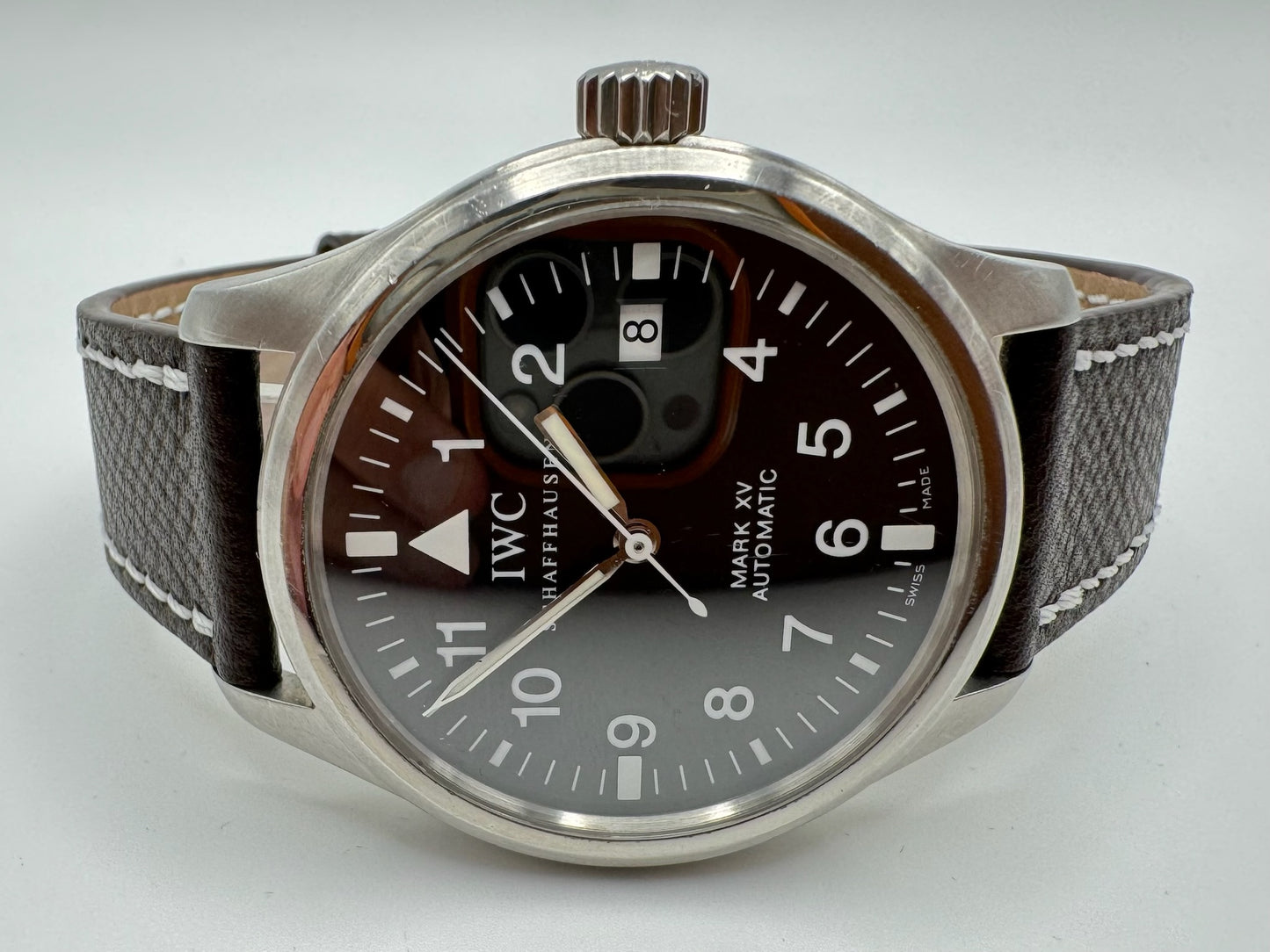 IWC Pilot Mark XV Steel 38