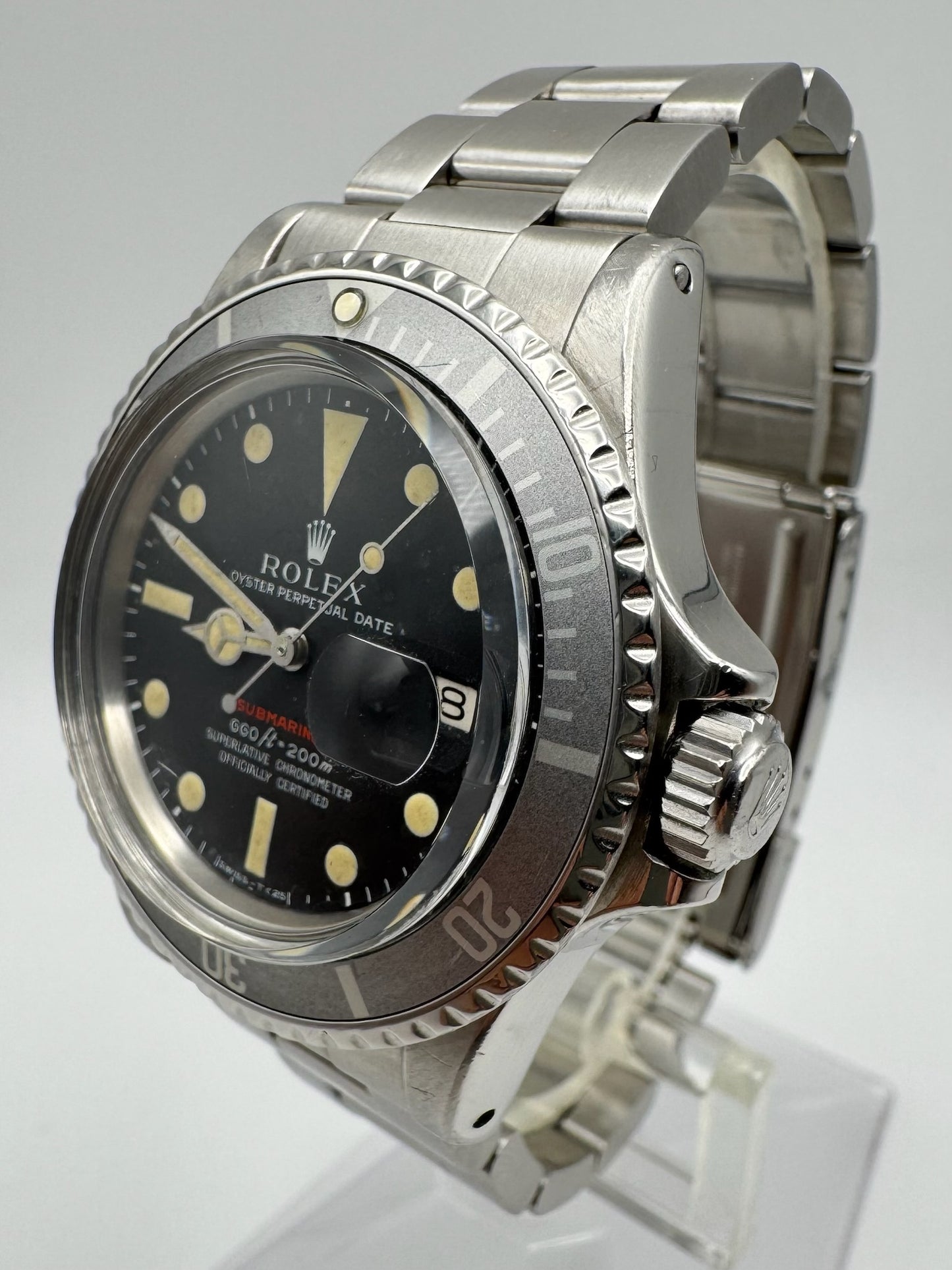 Rolex Submariner Date 1680 Red Ghost Bezel 1970 (Serviced)