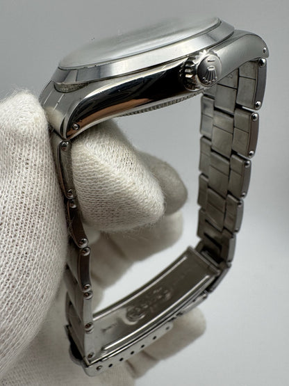 Rolex Air King Full Steel Oyster Riveted Bracelet Blue Dial 1972