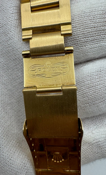 Rolex Submariner Date Full Yellow Gold Bracelet 18K No Stretch (Excellent)