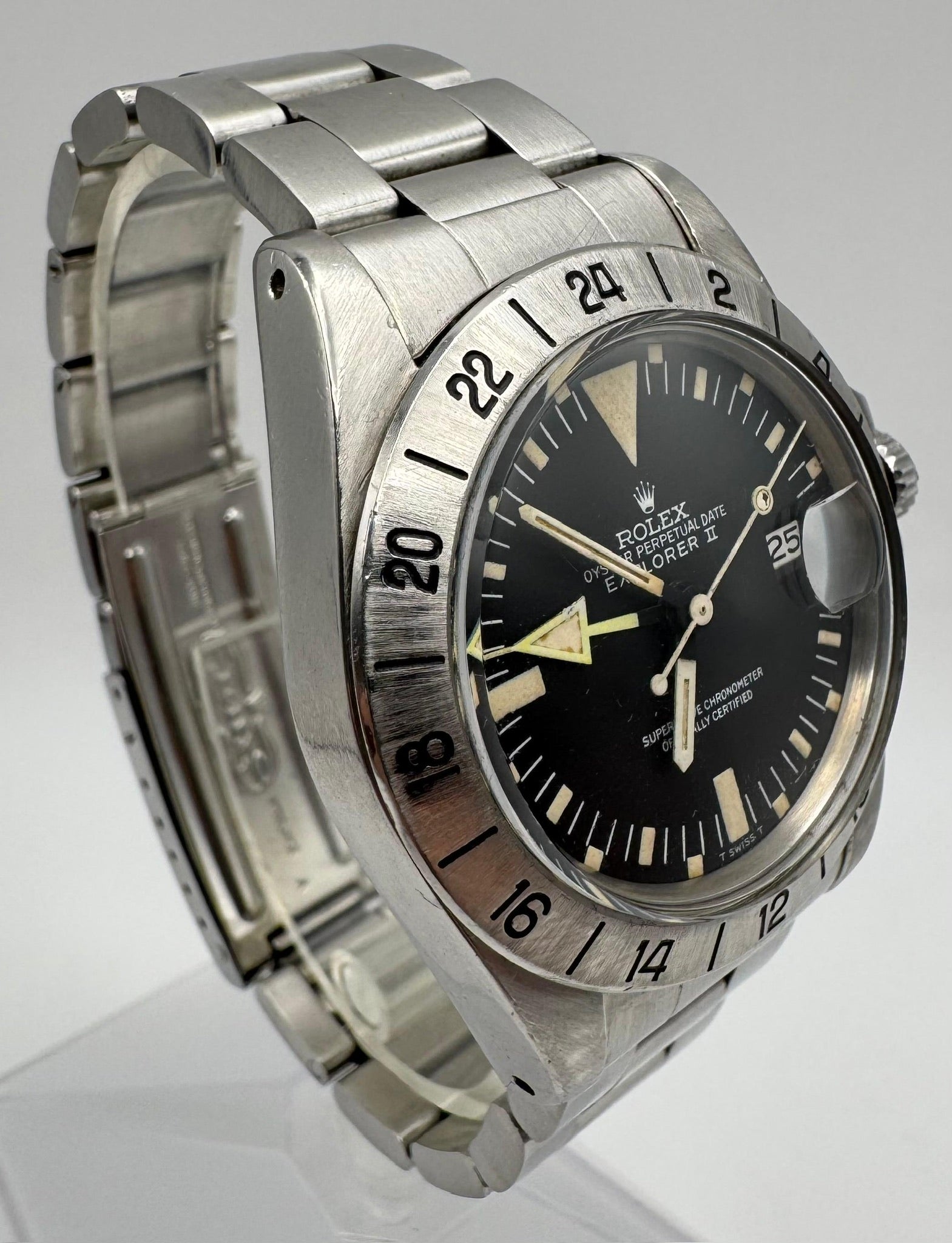 Rolex Explorer II 1655 MK2 Lollipop Full Steel 1972 (Full-Set