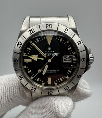 Rolex Explorer II 1655 MK2 Lollipop Full Steel 1972 (Full-Set/Serviced)
