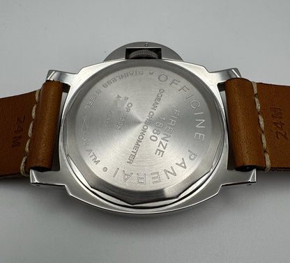 Panerai Luminor GMT PAM23 Automatic 44 A Serial Tritium Dial 1998 (Papers/Unpolished/Serviced)