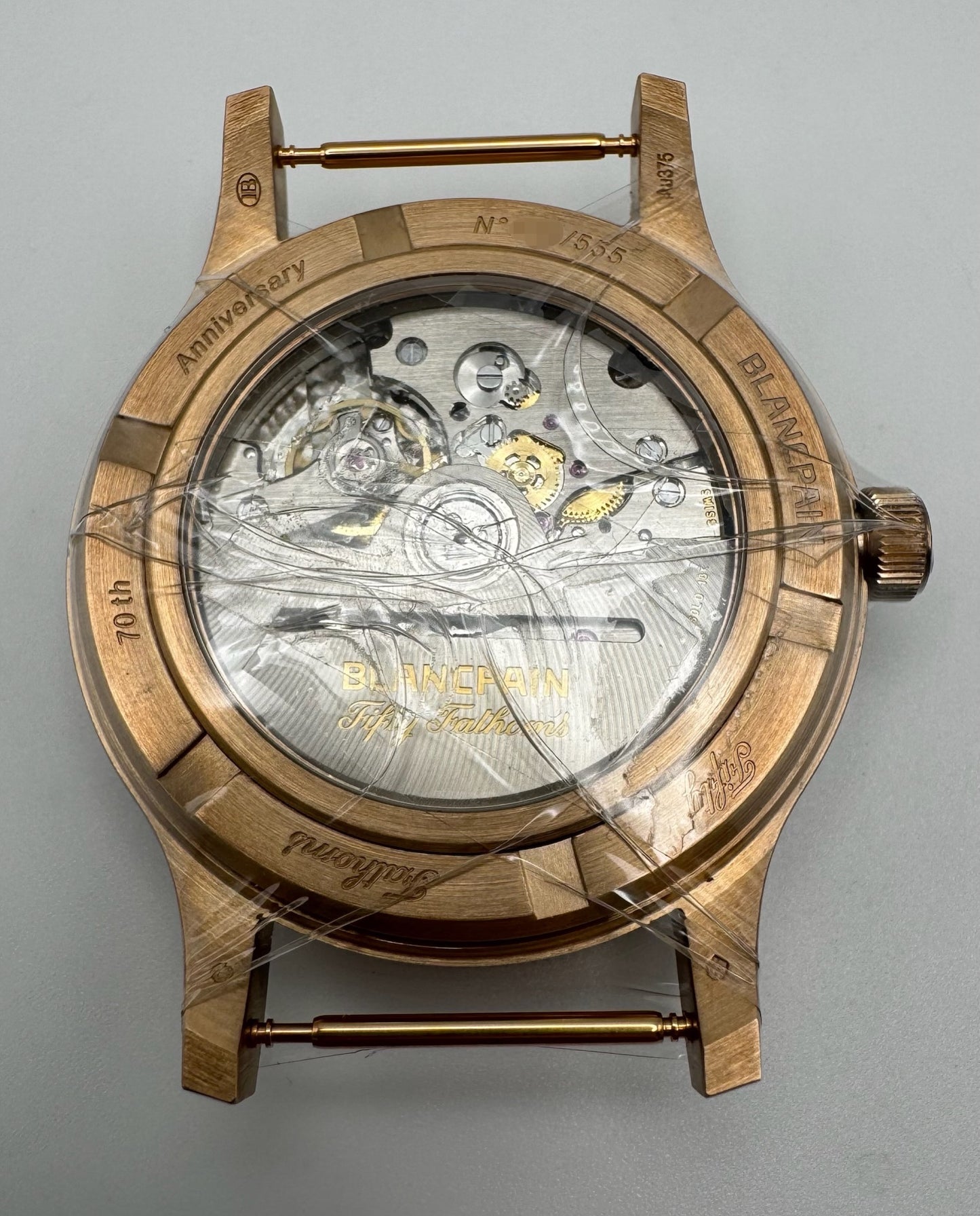 Blancpain Fifty Fathoms Mil-Spec L.E. 70th Anniversary Act 3 Bronze Gold 2024 (Unworn/Full-Set)