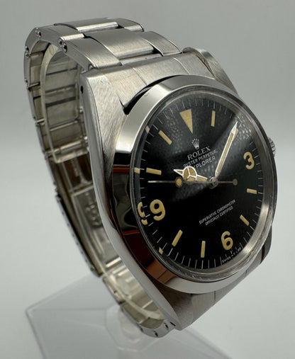 Rolex Explorer 1016 Riveted with Heavy Patina (Box/Serviced)