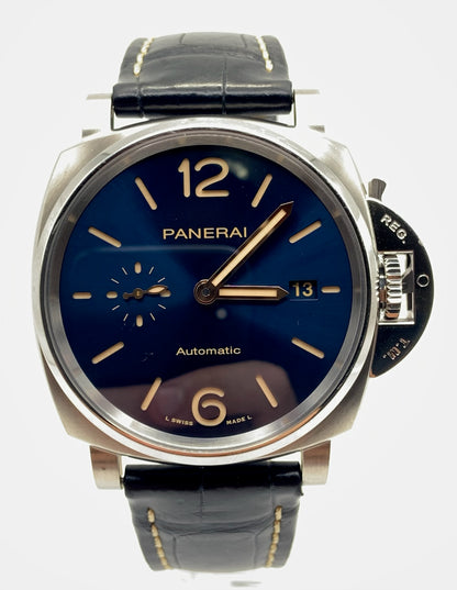 Panerai Luminor Due Titanium with Blue Dial