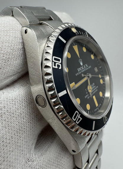 Rolex Sea-Dweller 16660 Matte Dial Heavy Patina 1981 (Full-Set/Unpolished)