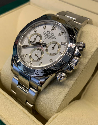 Rolex Daytona White Dial