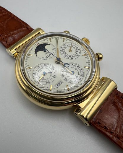 IWC Da Vinci Perpetual Calendar Chronograph Yellow Gold (Full-Set/Serviced)