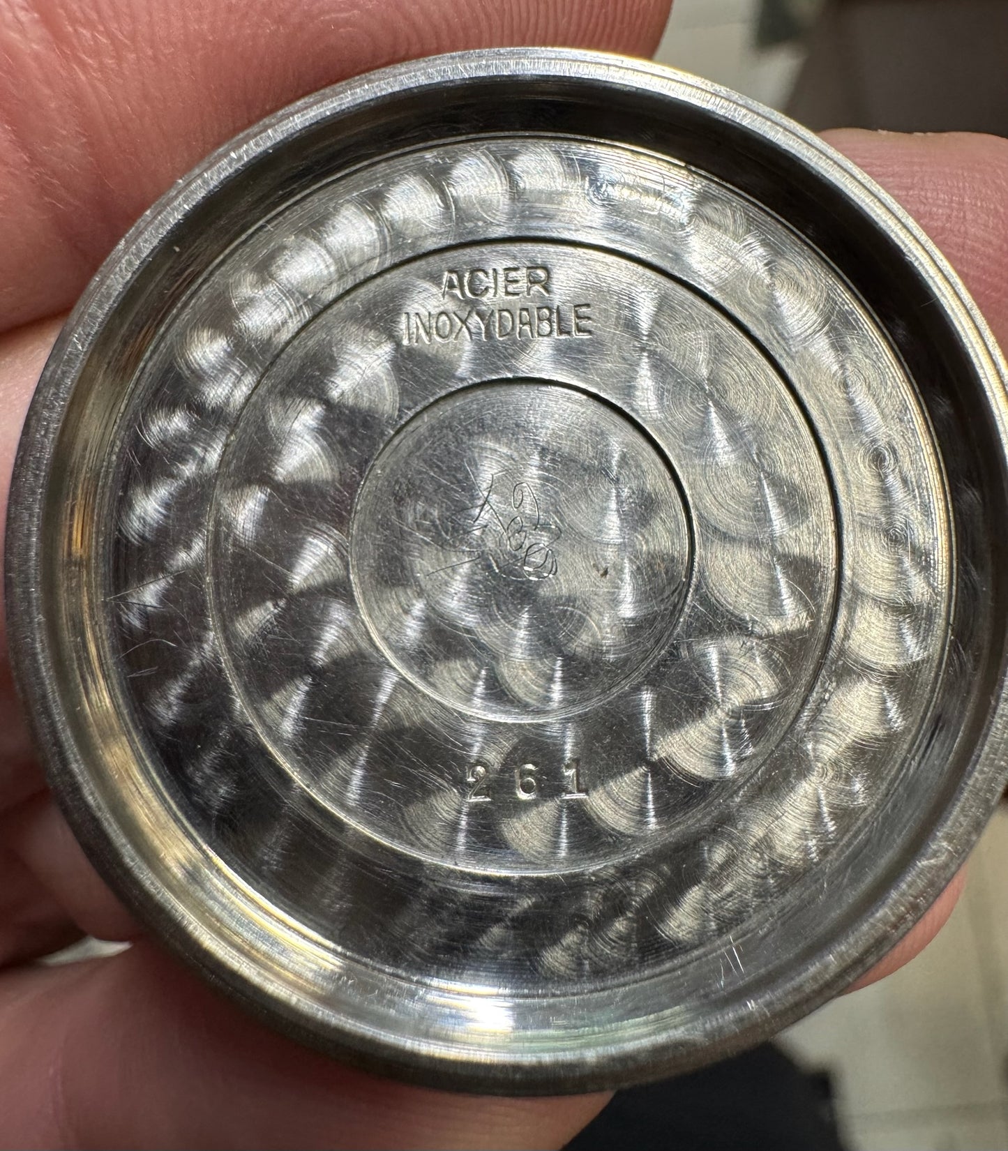 Lemania WWII Majetek Czech Air Force Steel Yellow Patina Military Pilot’s Watch 1939 (Serviced)