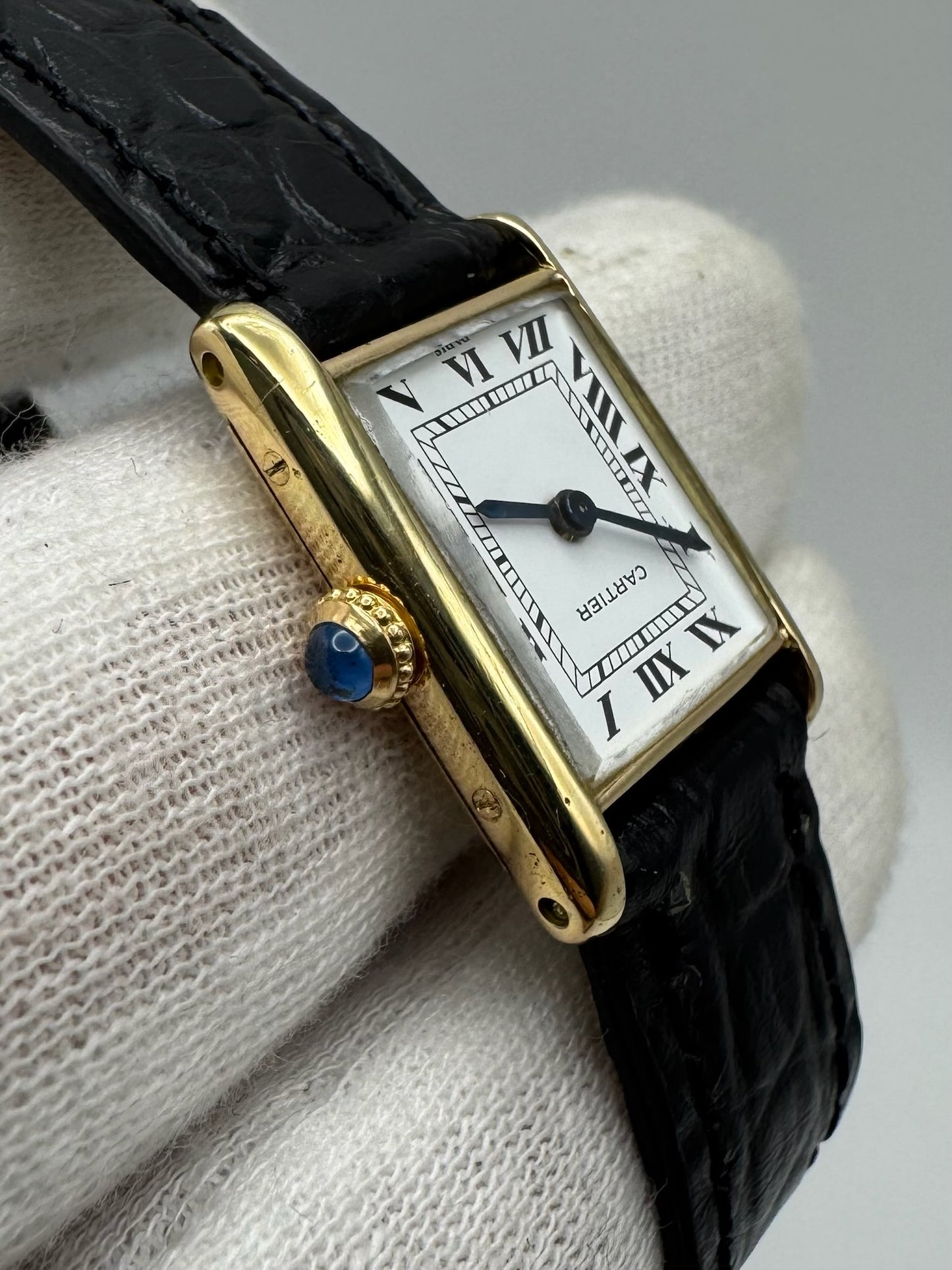 Cartier Tank Paris Yellow Gold Lady Manual Winding (Serviced)