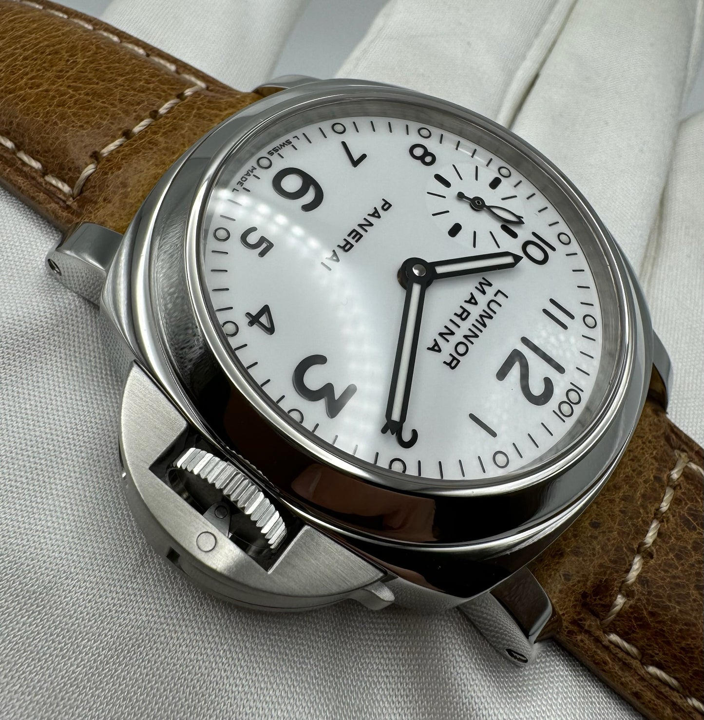 Panerai Luminor Marina with White Dial (Full-Set)